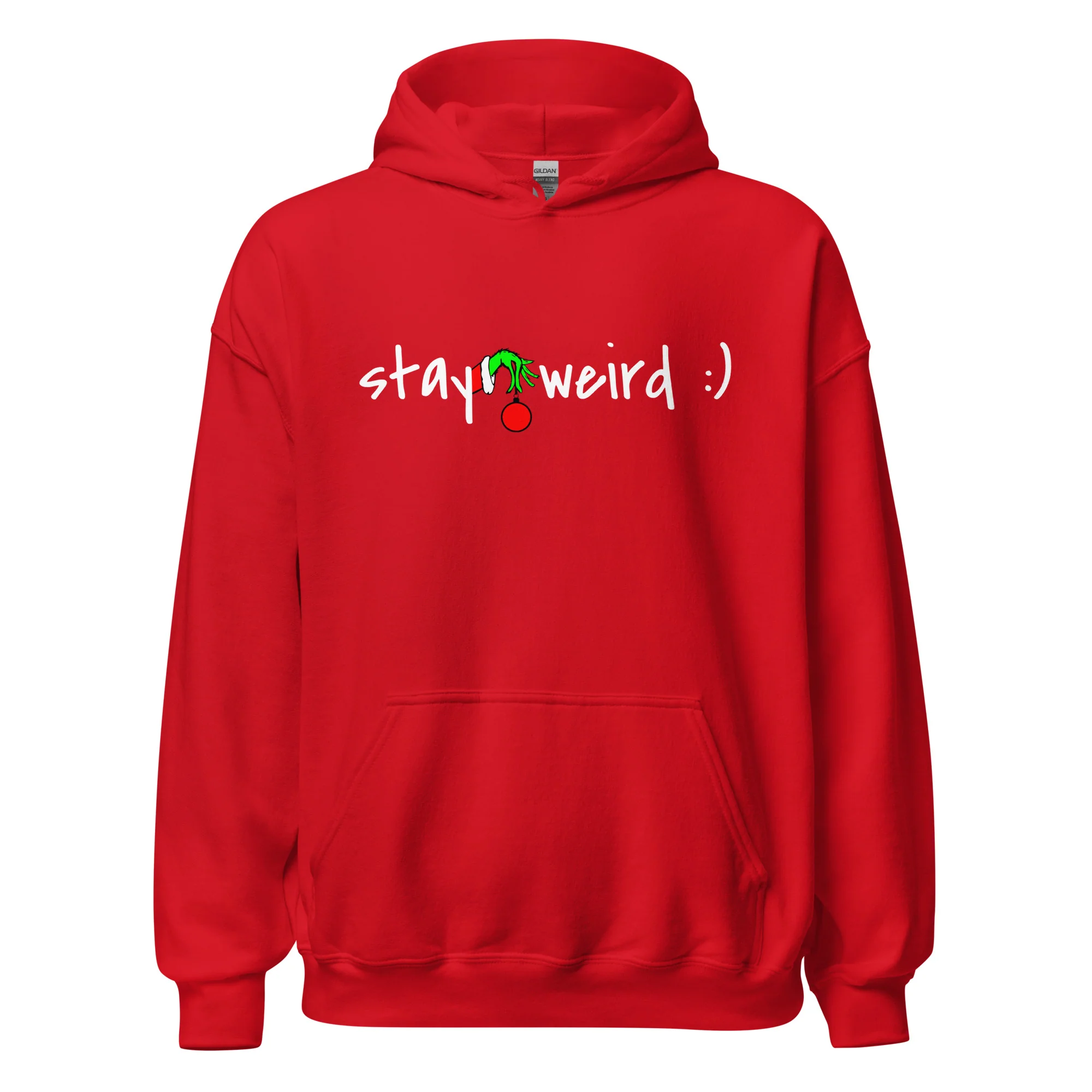 Grinch "Stay Weird" Hoodie - Image 3