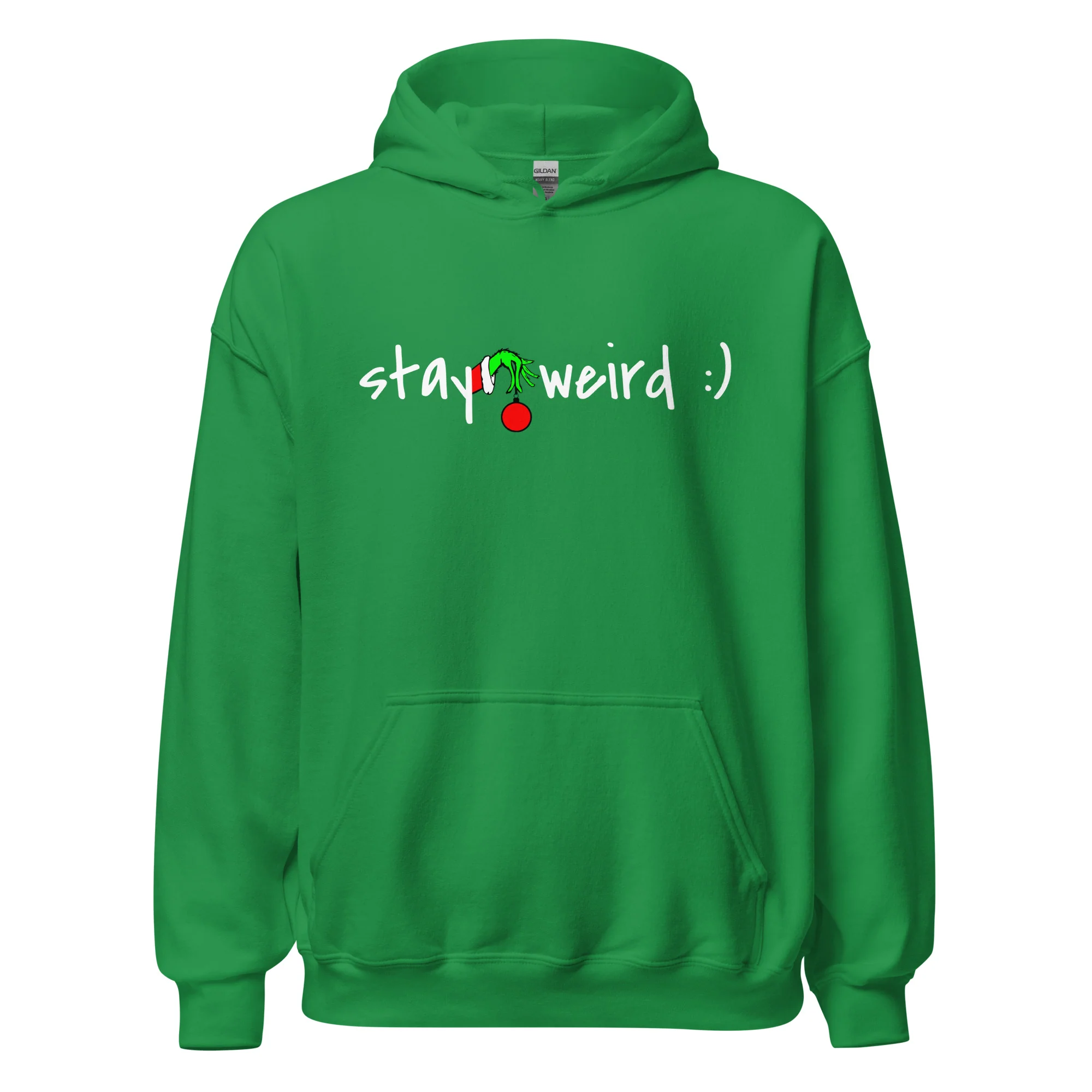 Grinch "Stay Weird" Hoodie - Image 4