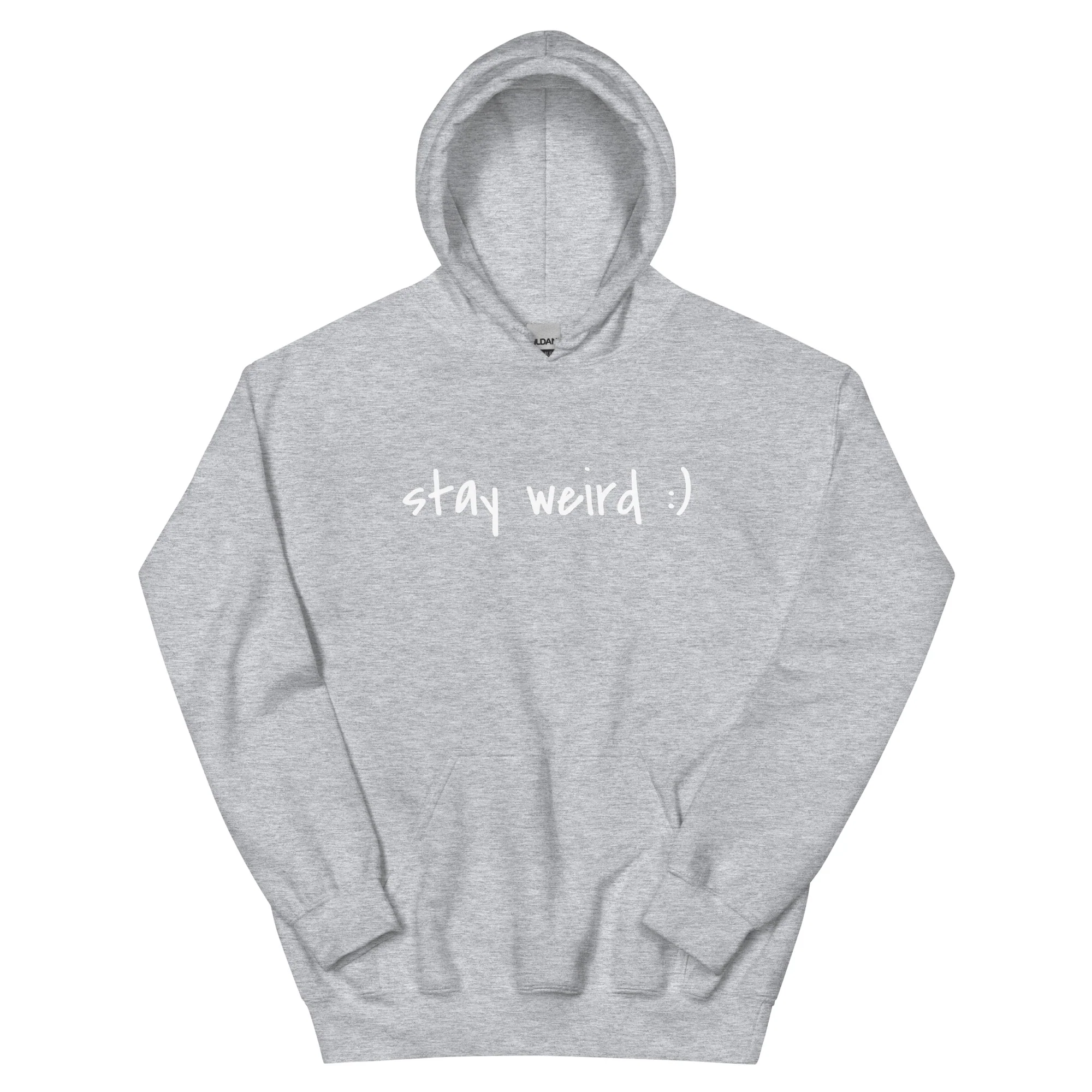 Stay Weird :) Hoodie - Image 7