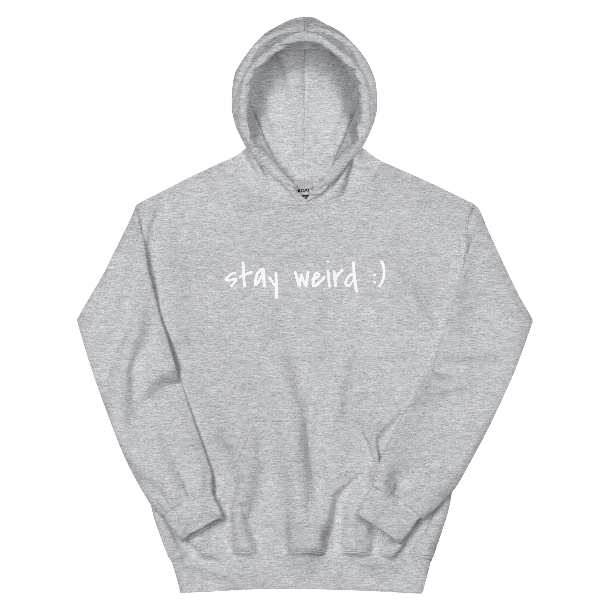 Stay Weird :) Hoodie - Image 4