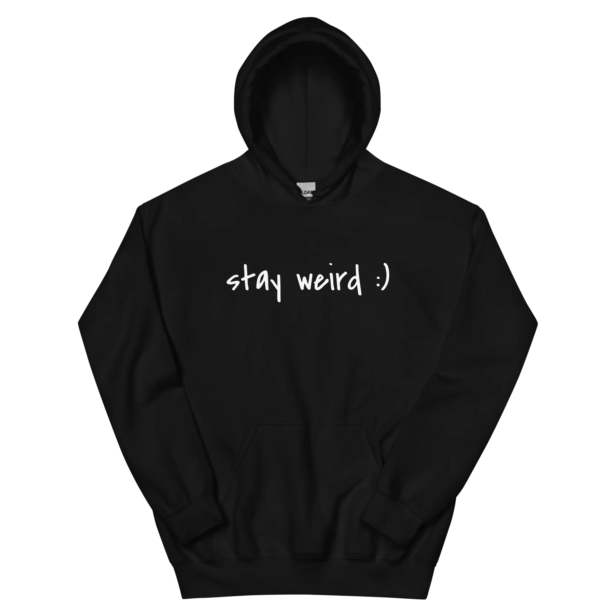 Stay Weird :) Hoodie - Image 6
