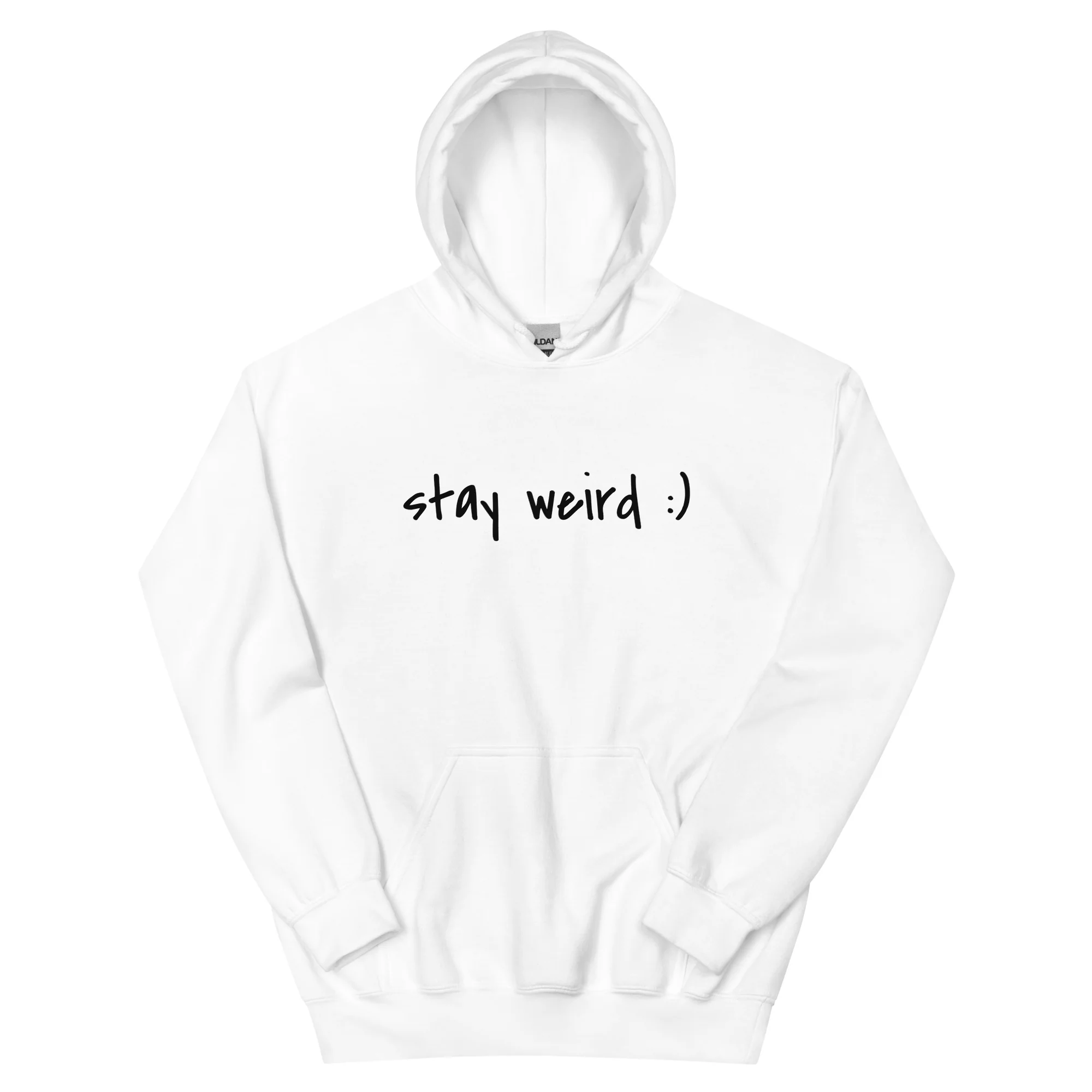 Stay Weird :) Hoodie - Image 3