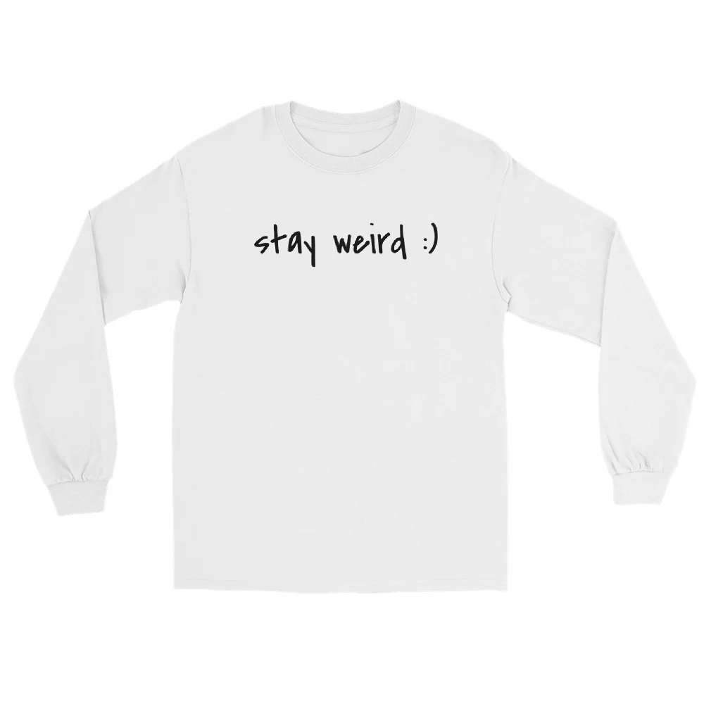 Stay Weird :) Long Sleeve - Image 3