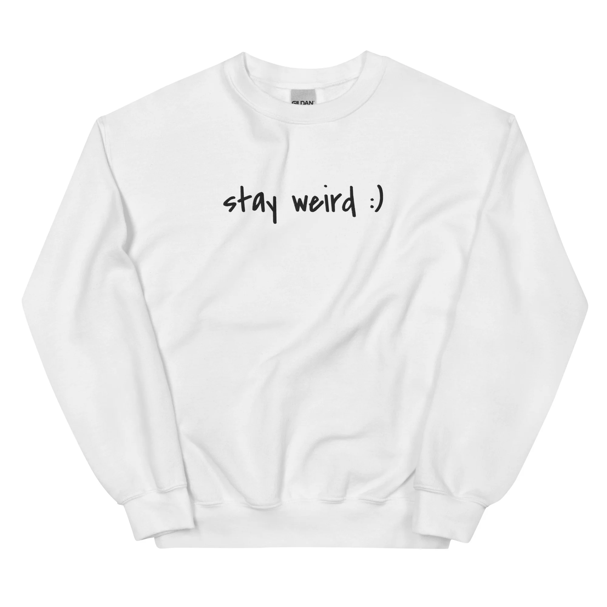 Stay Weird :) Sweatshirt (embroidered) - Image 4
