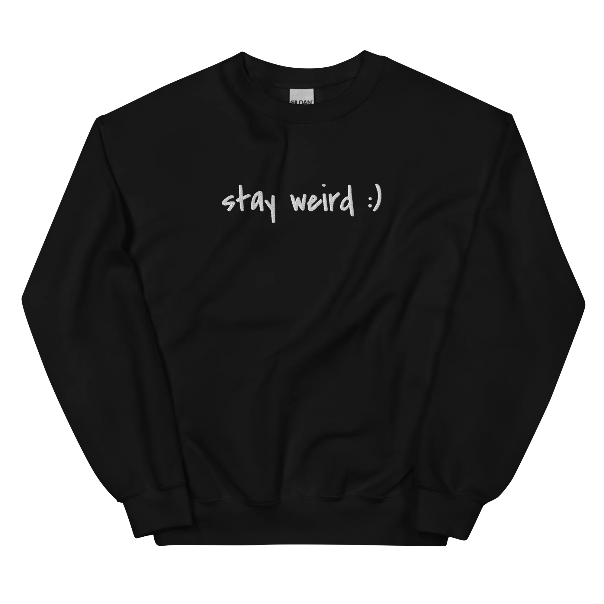 Stay Weird :) Sweatshirt (embroidered) - Image 5