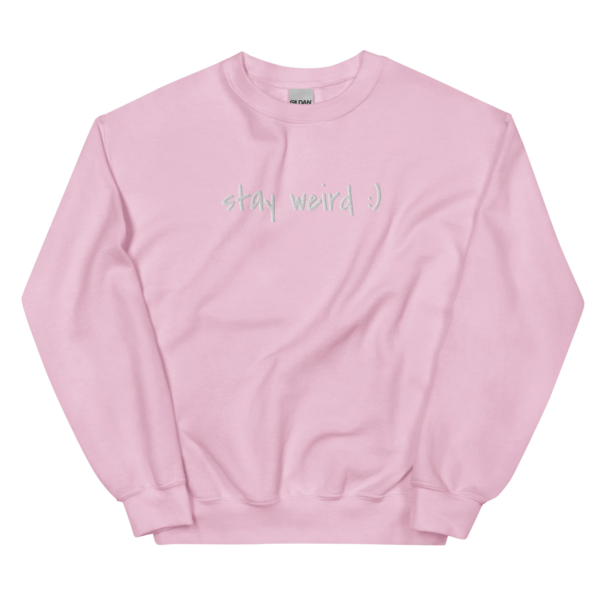 Stay Weird :) Sweatshirt (embroidered) - Image 6