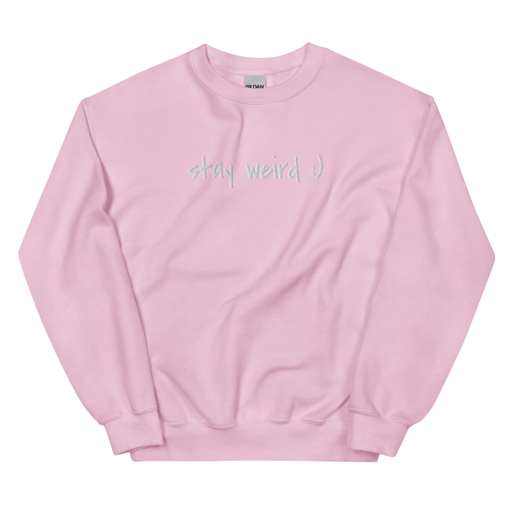 Stay Weird :) Sweatshirt (embroidered) - Image 6