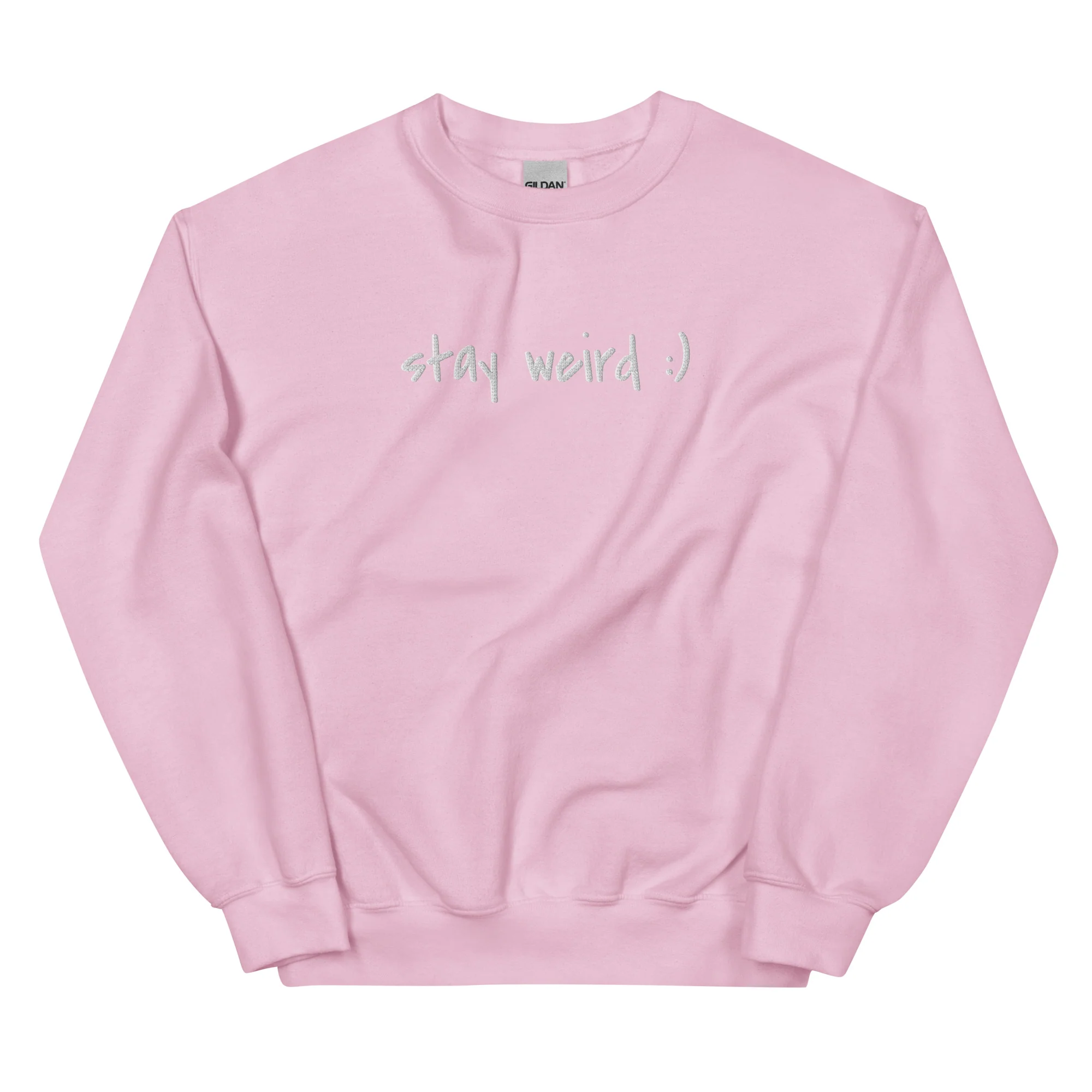 Stay Weird :) Sweatshirt (embroidered) - Image 6